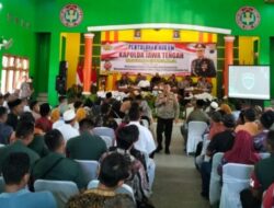 Kapolda Jawa Tengah Memberikan Penyuluhan Hukum Di Wilayah Kecamatan Sukolilo Kabupaten Pati