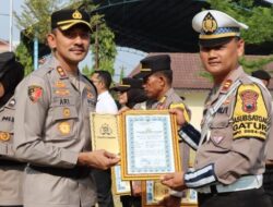 Polres Demak Gelar Apel Penghargaan Kepada Personel Berprestasi