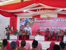 Sambang Warga, Bupati Klaten Apresiasi Kerja Pemdes Serta Resmikan Gedung Serbaguna di Majegan