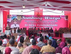 Sambang Warga,Pembangunan Lumbung Padi Desa Pundungsari Jadi Sorotan