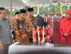 Resmikan GOR Abdi Kencana, Bupati Klaten Sambang Warga di Desa Jetis