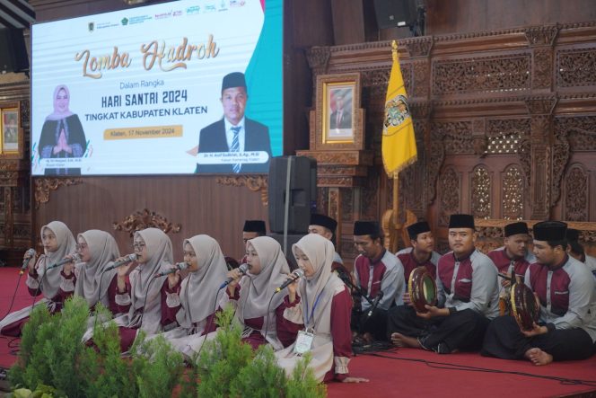 
 Semarak Hari Santri, Pemkab Klaten Gelar Lomba Hadroh