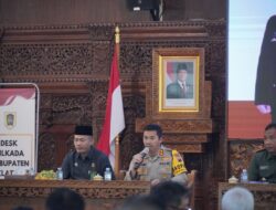 Rakor Pilkada 2024 di Pendapa Ageng,  Ini Pesan Bupati Klaten
