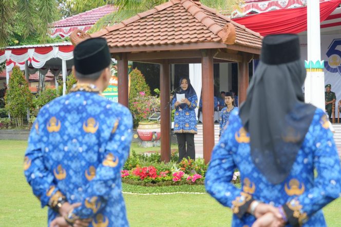 
 Peringati HUT Korpri ke-53, Bupati Klaten : ASN Setia Pada Negara Siapapun Pimpinannya