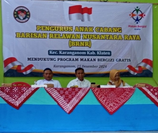 
 BRNR Dukung Program Makan Bergizi Gratis 2025