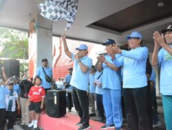 Dalam Rangka HAB ke 79 Kemenag,Tokoh Lintas Agama Ikuti Jalan Sehat Kerukunan