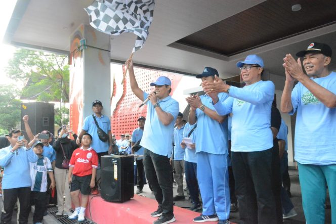 
 Dalam Rangka HAB ke 79 Kemenag,Tokoh Lintas Agama Ikuti Jalan Sehat Kerukunan