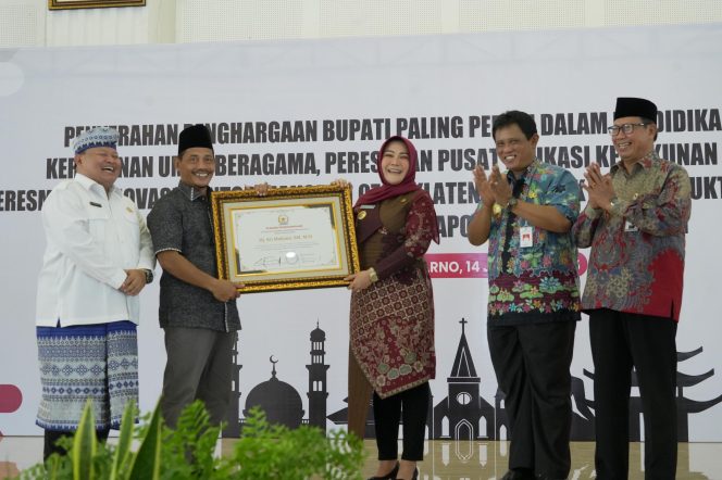 
 Pusat Edukasi Kerukunan Umat Beragama di Resmikan, Bupati Berharap Bawa Kedamaian di Klaten