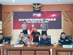 Polres Klaten Tangkap Residivis Pengedar Uang Palsu