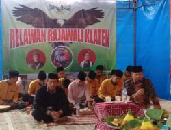 Ultah ke-2 Relawan Rajawali Klaten Gelar Pengajian dan Beri Santunan Anak Yatim