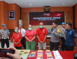 Polres Klaten Gerebek Judi Dadu di Hajatan Wayang Kulit, Tiga Pelaku di Tangkap