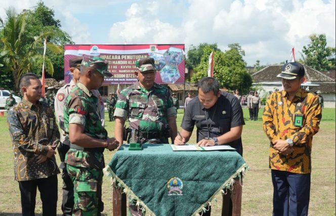 
 KBMKB ke 28 Desa Kranggan Selesai 100 Persen, Dandim 0723 Klaten : Warga Bisa Memanfaatkannya
