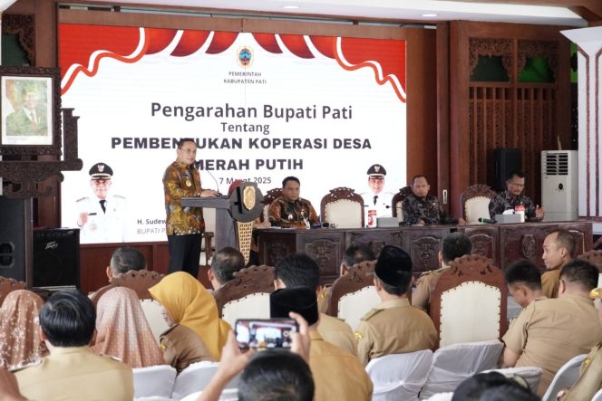 
 Pembentukan Koperasi Desa Merah Putih di Kabupaten Pati Ditargetkan Lebih Awal Daripada Daerah Lain