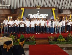 HIPMI BPC Klaten Gelar Acara Pelantikan, Ini Harapan Ketua Terpilih