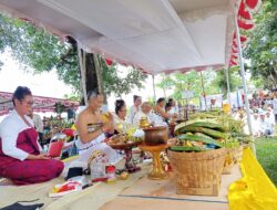 Sambut Hari Raya Nyepi, Umat Hindu di Klaten Gelar Upacara Melasti