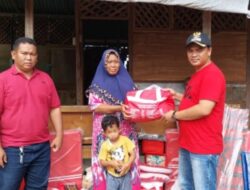 Dinsos Kabupaten Pati Berikan Bantuan Korban Kebakaran Rumah di Tambakromo