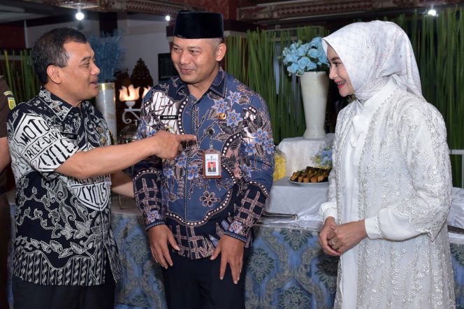 
 Bupati Boyolali Hadiri Halal Bihalal Bersama Gubernur Jawa Tengah di Semarang