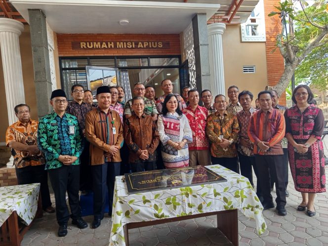 
 Taman Doa Apius Klaten di Resmikan , Sarana Pelayanan Umat Dan Pembentukan Rohani Serta Penyebaran Kasih Tuhan