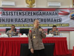 Pendekatan Humanis Menjadi Prioritas Polresta Pati dalam Pengamanan Demonstrasi, Polda Jateng Lakukan Asistensi
