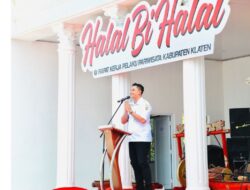 Bupati dan Wabup Hadiri Rapat Kerja Serta Halal Bihalal Bersama Pelaku Pariwisata di Kapubaten Klaten