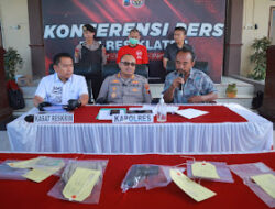Operasi Aman Candi 2025 Polres Klaten : Pemuda Tembak Siswa Silat dengan Airsoft Gun Ditangkap