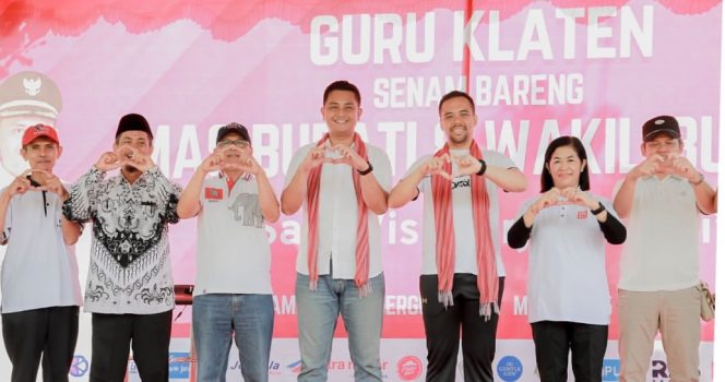 
 Bupati & Wakil Bupati Klaten Hadiri Senam Bersama Dan Orasi Ilmiah Guru se Kabupaten Klaten