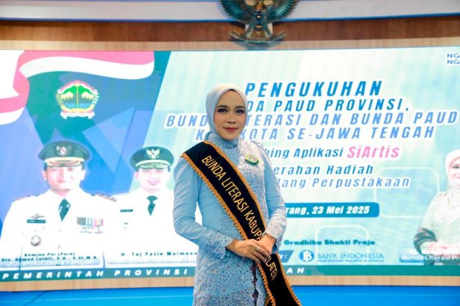 
 Ketua TP PKK Kabupaten Klaten Resmi Dikukuhkan Sebagai Bunda Literasi