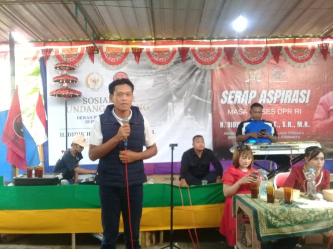 
 Reses Anggota DPR RI Didik Haryadi Meresmikan Rumah Singgah di Kalangan, Pedan