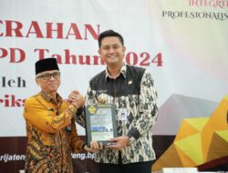 Wow Keren! Klaten Raih WTP Tujuh Kali Berturut-turut