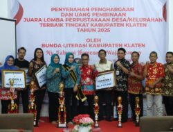 Perpustakaan Desa Kajoran Juarai Lomba Perpustakaan Desa/Kelurahan Tingkat Kabupaten Klaten