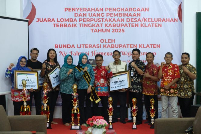 
 Perpustakaan Desa Kajoran Juarai Lomba Perpustakaan Desa/Kelurahan Tingkat Kabupaten Klaten