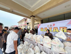 Polres Klaten Gelar Bazar Sembako Murah, Wujud Nyata Kepedulian Kepada Masyarakat di Hari Bhayangkara ke-79