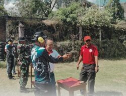 Tingkatan Ketangkasan Dan Kedisiplinan Pegawai Lapas Klaten Laksanakan FMD Dengan Latihan Menembak