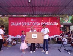Jalan Sehat Perayaan HUT Republik Indonesia Yang ke 80 : Warga Ponggok Banjir Doorprize