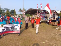 Semarak HUT RI Ke 80 : Desa Mundu Gelar Senam Serta Jalan Sehat, Warga Panen Hadiah Dan Panen Doorprize