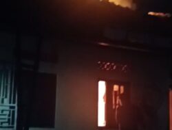 Diduga Arus Pendek, Bagian Belakang Kantor Kecamatan Delanggu Terbakar