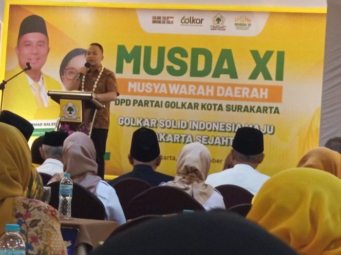 
 Terpilih secara Aklamasi, Sekar Tandjung Kembali Pimpin DPP II Golkar Kota Surakarta 