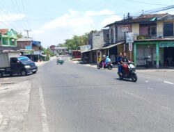 Jalan Perempatan Pasar Selo Gringging Kecamatan Tulung Rawan Kecelakaan, Perlu Lampu Bangjo