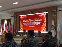 KPU Klaten Gelar Rapat Pleno Terbuka PDPB TRIWULAN III 2025, DPT Capai 971.578 Pemilih