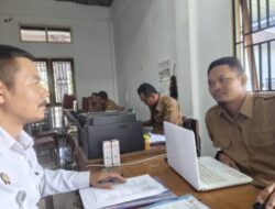 Penuhi Data Litmas,PK Bapas Klaten Sambangi Perangkat Desa