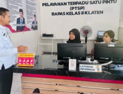 Pembimbing Kemasyarakatan Madya Laksanakan Kontrol Petugas Pelayanan Terpadu