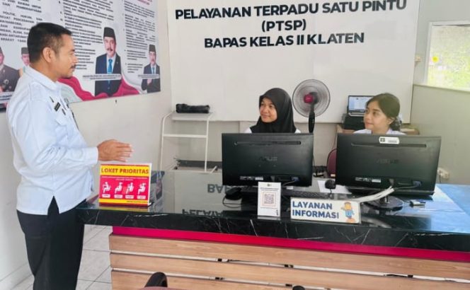 
 Pembimbing Kemasyarakatan Madya Laksanakan Kontrol Petugas Pelayanan Terpadu