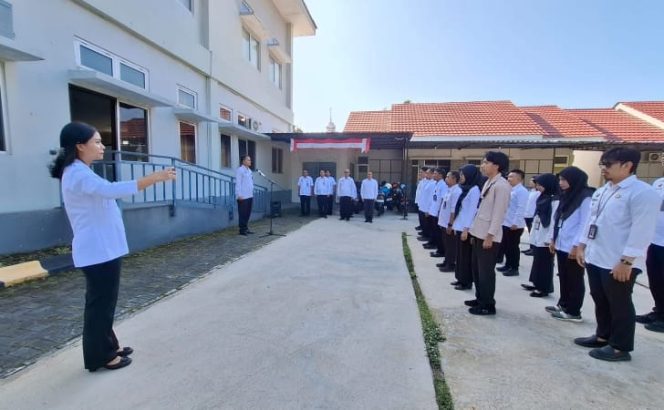 Apel Pagi Bapas Klaten, Pembina Apel Tekankan Disiplin Pegawai