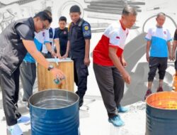 Wujud Komitmen Jaga Keamanan Lapas Klaten Gelar Pemusnahan Barang Terlarang Hasil Razia