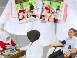 Pegawai Lapas Klaten Semangat Donor Darah Massal, Sambut Hari Kesehatan Nasional