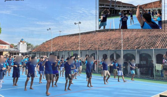 Rabu Sehat di Lapas Klaten: WBP Antusias Senam Pagi Tingkatkan Imunitas Dan Kebersamaan