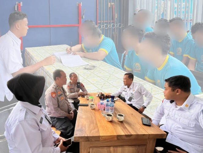 Sinergi Berlanjut – Serah TerimaTahanan Baru Dan Perkenalan Kasat Tahti  Polres Klaten di Lapas  Klaten