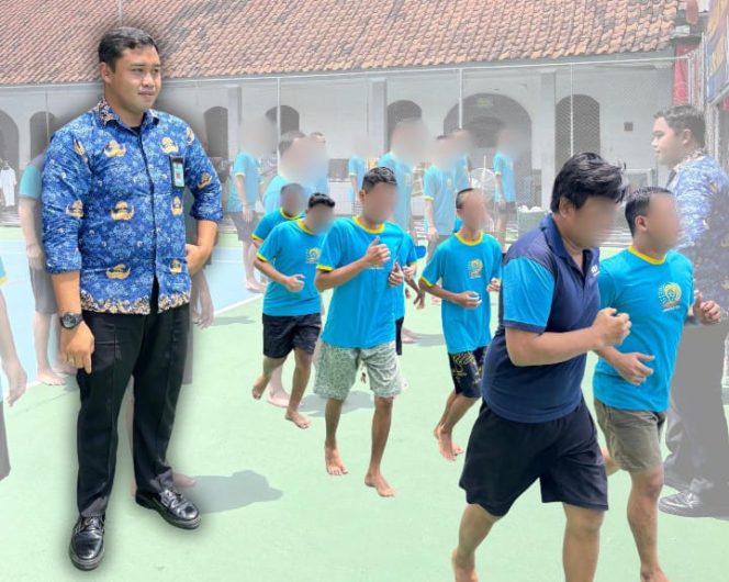 Tanamkan Jiwa Disiplin Sejak Awal, Lapas Klaten Gelar Penyegaran Dan Pembinaan Jasmani Bagi Tahanan Baru