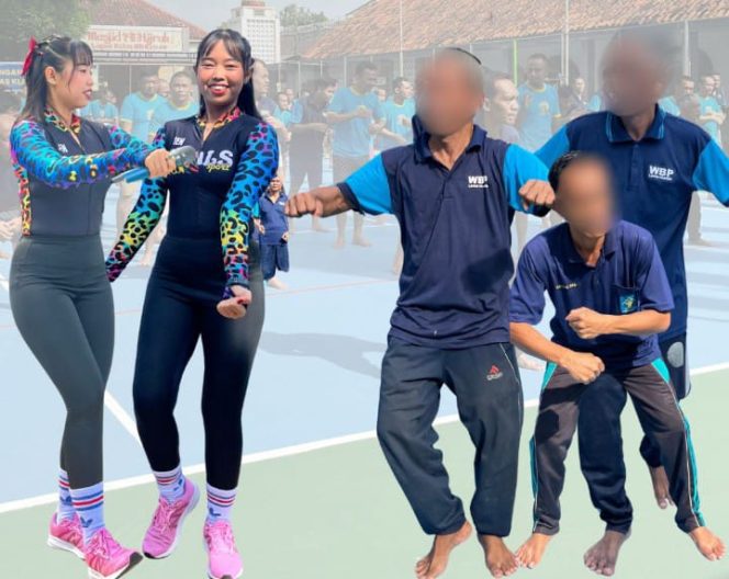 
 Lapas Klaten Gelar Senam  : Tingkatkan Kebugaran Dan Semangat Kebersamaan