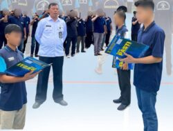 Tingkatkan Disiplin Dan Sinergi Petugas Serta Warga Binaan, Lapas Klaten Gelar Apel Tamping